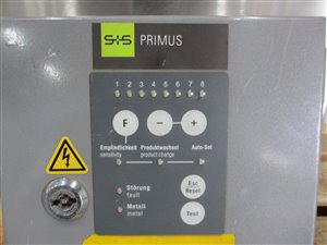 S+S Rapid Vario 200 FS metal separator for free-fall applications