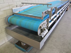 stainless steel belt conveyor 1000 x 6800 mm