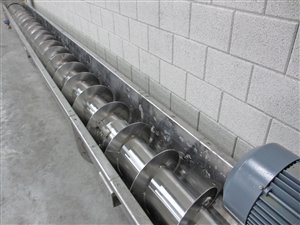 Screw conveyor 400 x 7500 mm