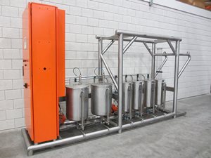 Liquids dosing station (6x dosing pump with storage tank)