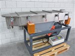 Vibrating screen - 2 decks - 3 fractions - with air flow