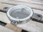 GEA BUCK split butterfly valve for container mounting