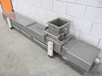 stainless steel belt conveyor 200 x 2450 (1830 net)