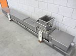 stainless steel belt conveyor 200 x 2700 (2070 net)