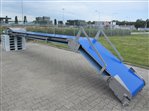 belt conveyor s/s with buckle 800 x 6000+2000 mm