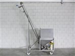 Van Beek KR 100 mobile elevator screw with hopper