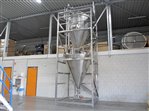 2500 litre weighing silo with 2000 litre buffer silo