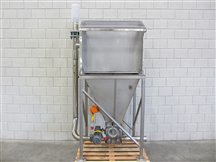 Bag dump station - suitable for vacuum conveying