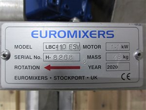Euromixers LBC-110 ESV IBC mixer