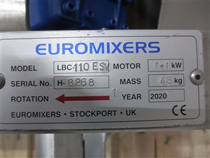 Euromixers LBC-110 ESV IBC mixer