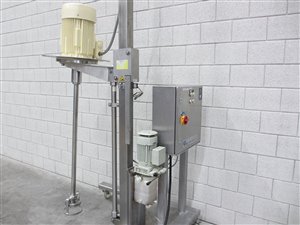 IKA Ultra-Turrax UTC TP 150/4 KT disperser with mobile stand