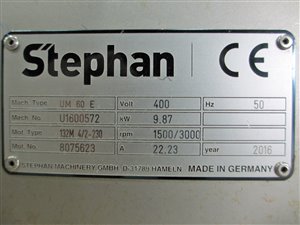 Stephan UM 60 E universal mixer