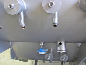 Twin Shaft Paddle Mixer - 6000 Litre - s/s - direct steam injection