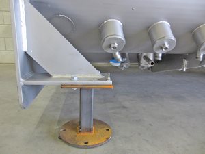 Twin Shaft Paddle Mixer - 6000 Litre - s/s - direct steam injection
