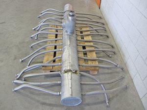 Twin Shaft Paddle Mixer - 6000 Litre - s/s - direct steam injection