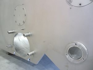 Twin Shaft Paddle Mixer - 6000 Litre - s/s - direct steam injection