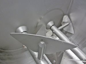 Twin Shaft Paddle Mixer - 6000 Litre - s/s - direct steam injection