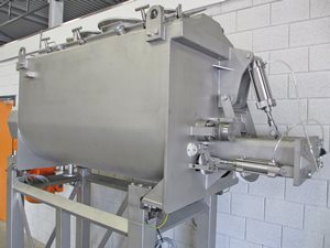 Twin Shaft Paddle Mixer - S/S - 600 Litre -  jacketed