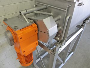 Twin Shaft Paddle Mixer - S/S - 600 Litre -  jacketed