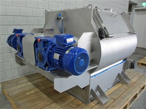 CEM International C 750 twin-shaft paddle mixer