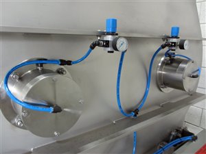 CEM International C 750 twin-shaft paddle mixer