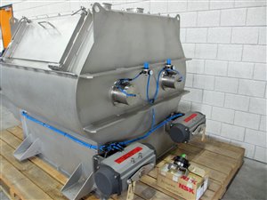 CEM International C 750 twin-shaft paddle mixer