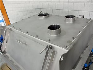 CEM International C 750 twin-shaft paddle mixer