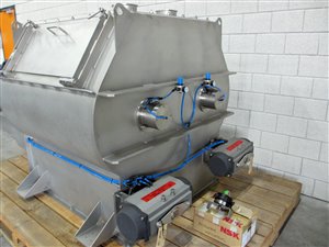 CEM International C 750 twin-shaft paddle mixer
