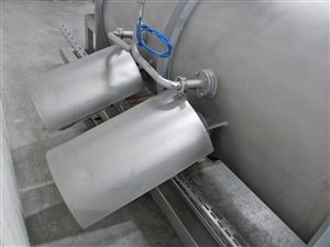 Lödige FKM 1200 D ploughshare mixer