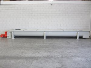 Twin mixing screw feeder