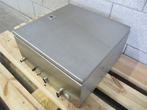 Rittal control cabinet with pneumatic instrumentation