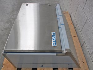 Rittal control panel enclosure with Festo pneumatic instrumentation - unused