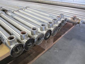 stainless steel jacketed tubing 22 mm - total 40 meters