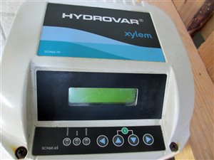 Lowara SVH14N022T/D centrifugal pump with Hydrovar pump control