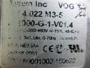 Lowara SVH14N022T/D centrifugal pump with Hydrovar pump control