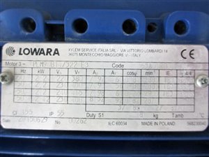 Lowara SVH14N022T/D centrifugal pump with Hydrovar pump control