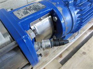 Lowara SVH14N022T/D centrifugal pump with Hydrovar pump control