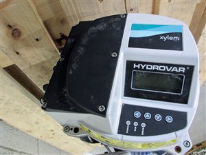 Lowara SVH14N022T/D centrifugal pump with Hydrovar pump control