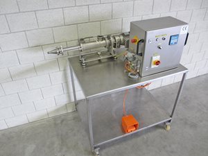 Dosing pump with control panel - stainless steel