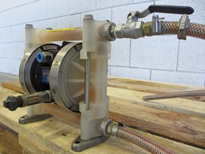 Verderair VA 10 diaphragm pump non metallic