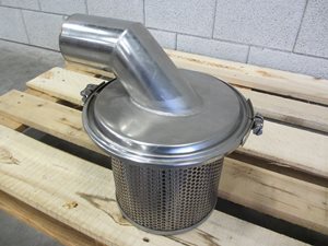 AZO suction filter for vacuum conveying
