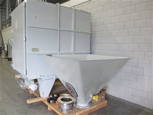 Aerob dust collector - air pulse cleaning - 101 m2