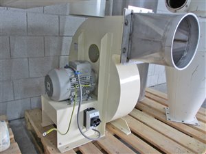 DCE compressed air cleaned dust filter 20 m2