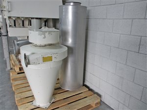 DCE compressed air cleaned dust filter 20 m2