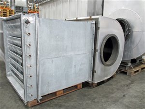 Dust filter 25000 m³/h compressed air-cleaned