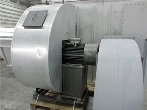 Dust filter 25000 m³/h compressed air-cleaned