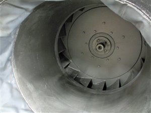 Dust filter 25000 m³/h compressed air-cleaned