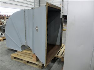 Dust filter 25000 m³/h compressed air-cleaned