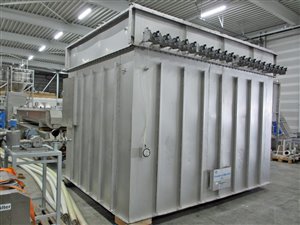 Dust filter 25000 m³/h compressed air-cleaned