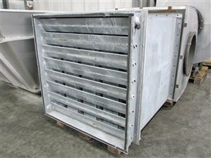 Dust filter 25000 m³/h compressed air-cleaned